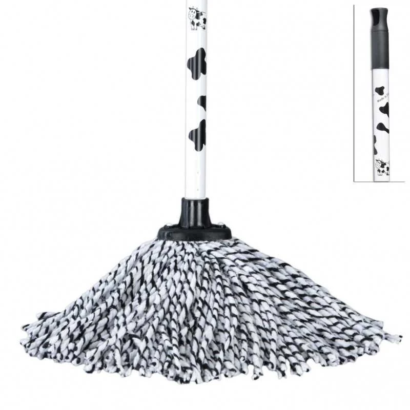 Cavallo Grindų plovimo šluota Mūū su kotu 24cm