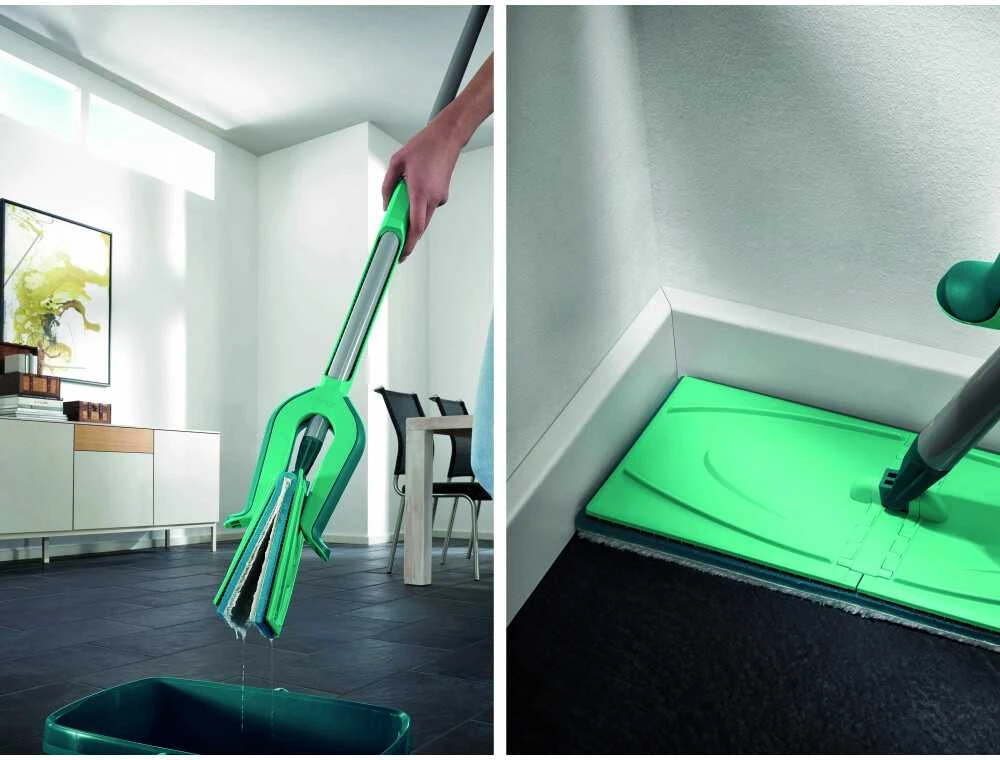Leifheit Grindų šepetys "Picobello MicroDuo" (33 cm)