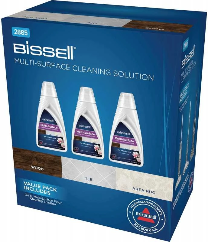 Universali valymo priemonė Bissell MultiSurface Detergent Trio, 3 vnt.