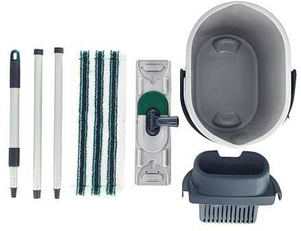 Grindų valymo rinkinys Circular Power Eco Ego pilkas