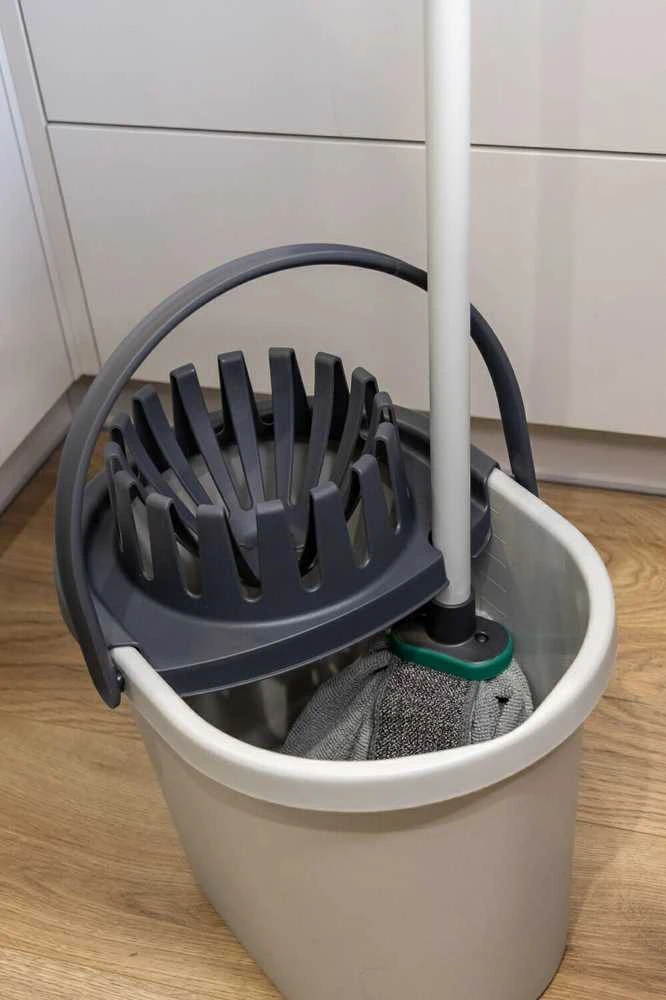 Grindų valymo rinkinys Rubi Circular Eco Ego pilkas