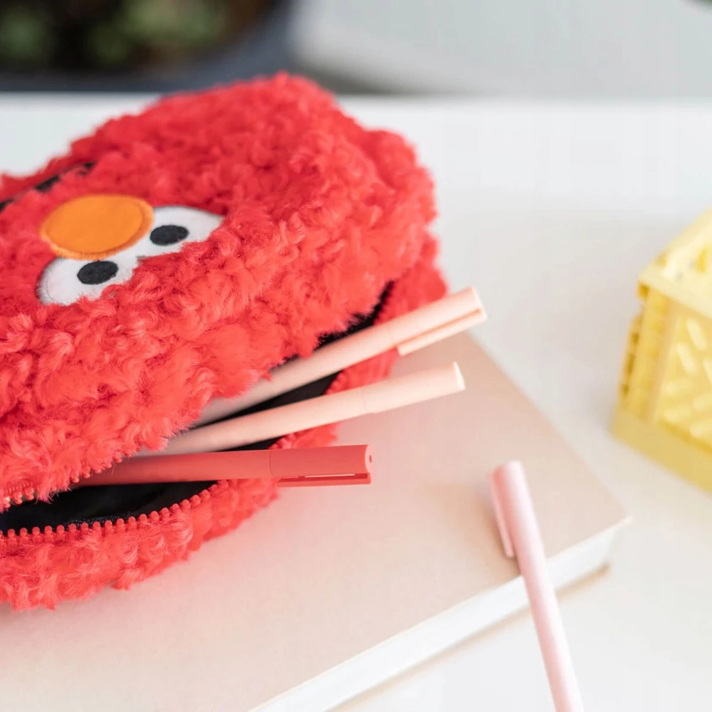 Grupoerik Dėklas pieštukams "sezamo gatvė" Elmo, be priedų