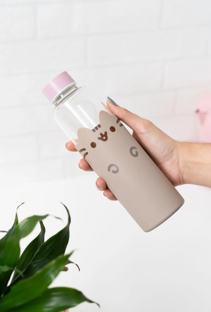 Pusheen stiklinė gertuvė