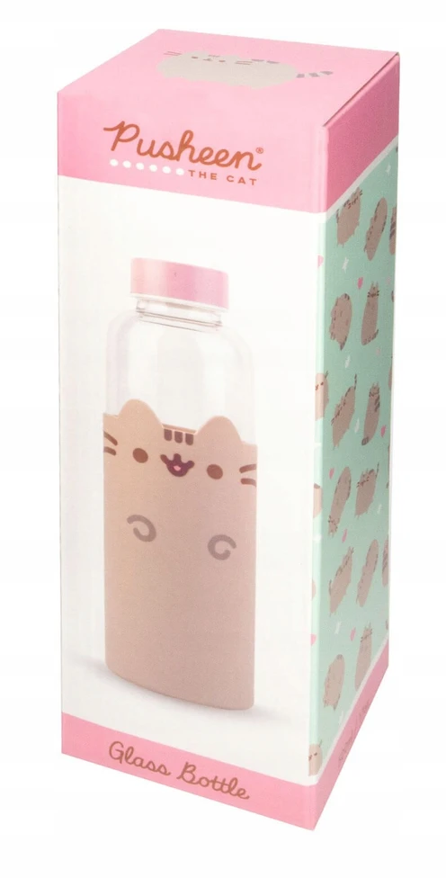 Pusheen stiklinė gertuvė