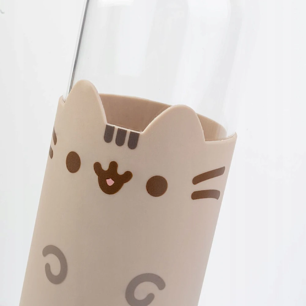 Pusheen stiklinė gertuvė