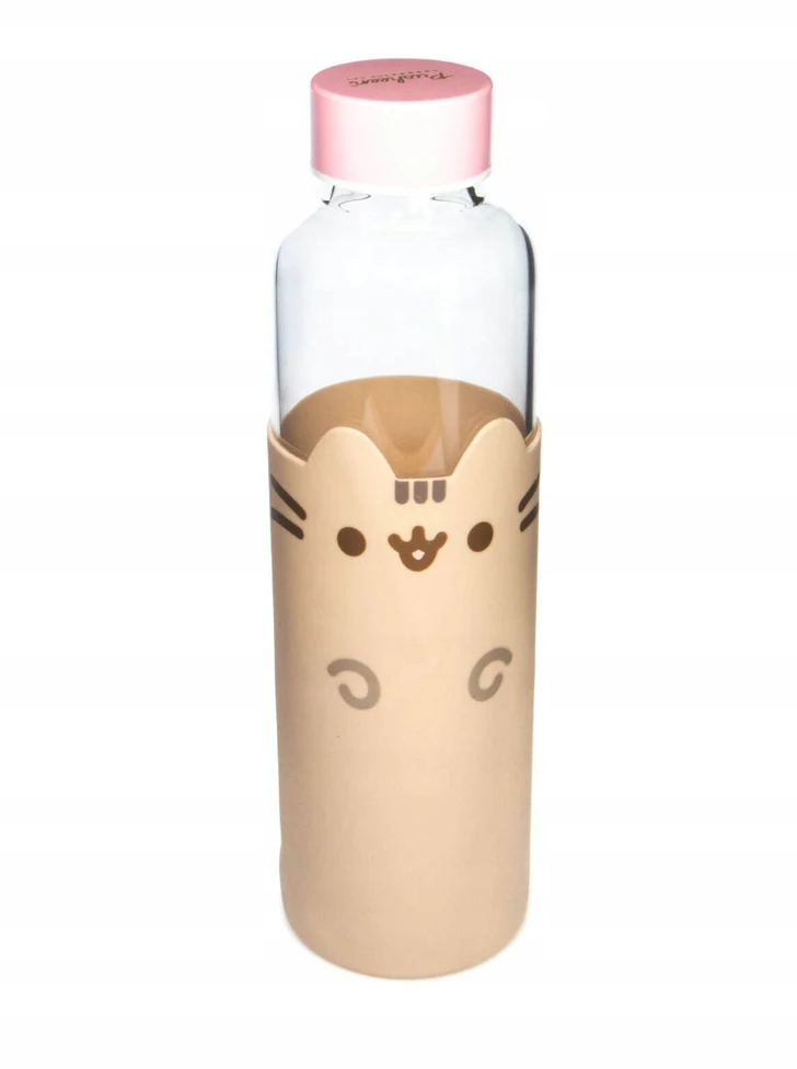 Pusheen stiklinė gertuvė