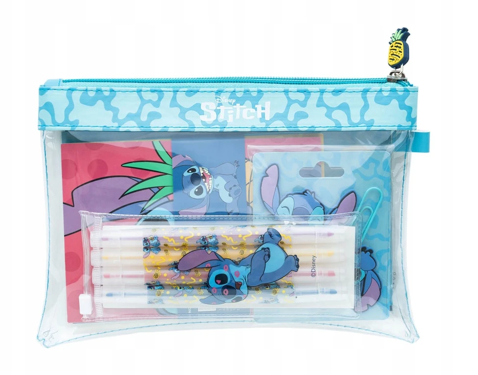 Grupoerik Disney Stitch Tropical - Rinkinys mokyklinės prekės