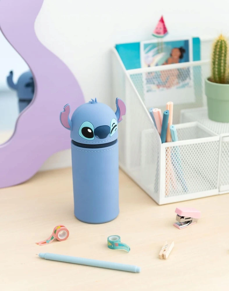 Grupoerik Silikoninis pieštukų dėklas Stitch - Tuba