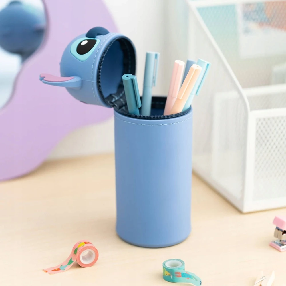Grupoerik Silikoninis pieštukų dėklas Stitch - Tuba