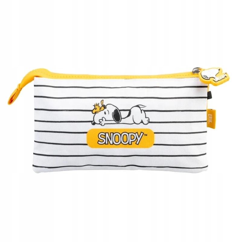 Grupoerik Snoopy - 3-compartment pencil case from the Lazy Days collection