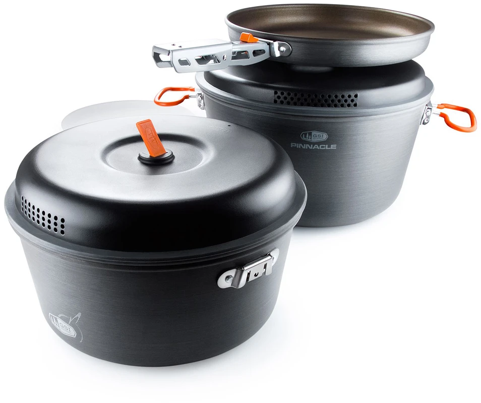 Gsi Outdoors Pinnacle Base Camper Large - virtuvės komplektas
