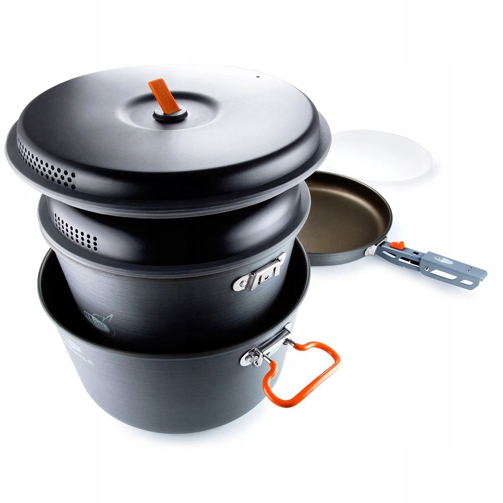 Gsi Outdoors Pinnacle Base Camper Large - virtuvės komplektas