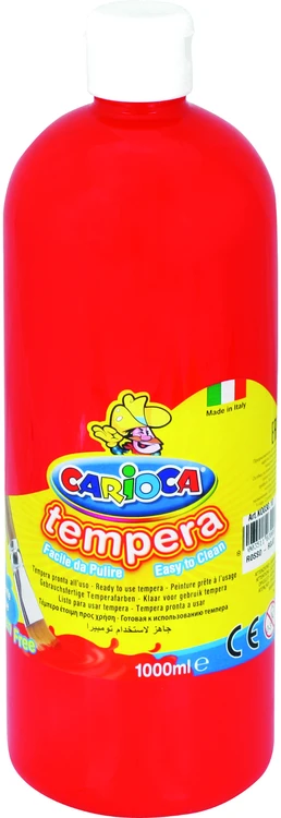 Guašas Carioca, 1000 ml, raudonas
