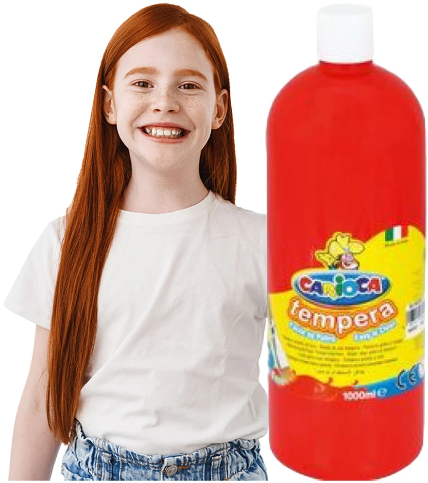 Guašas Carioca, 1000 ml, raudonas