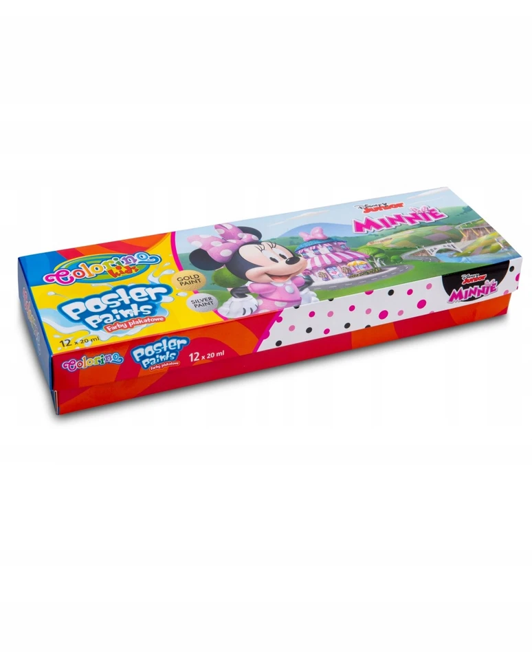 Colorino Guašas Disney Junior Minnie, 12 spalvų 20ml