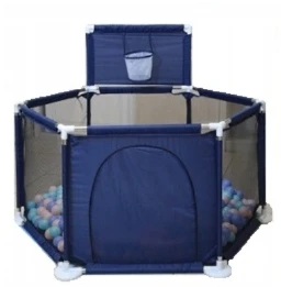 Gugu Bobas Playpen Playground Sausas krepšinio baseinas su originaliu krepšiu
