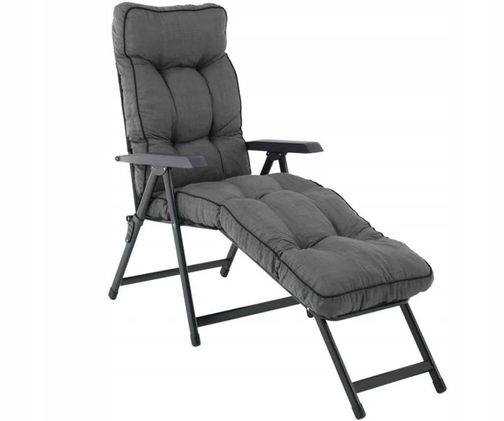 Gultas Patio Lena Lounger, pilkas