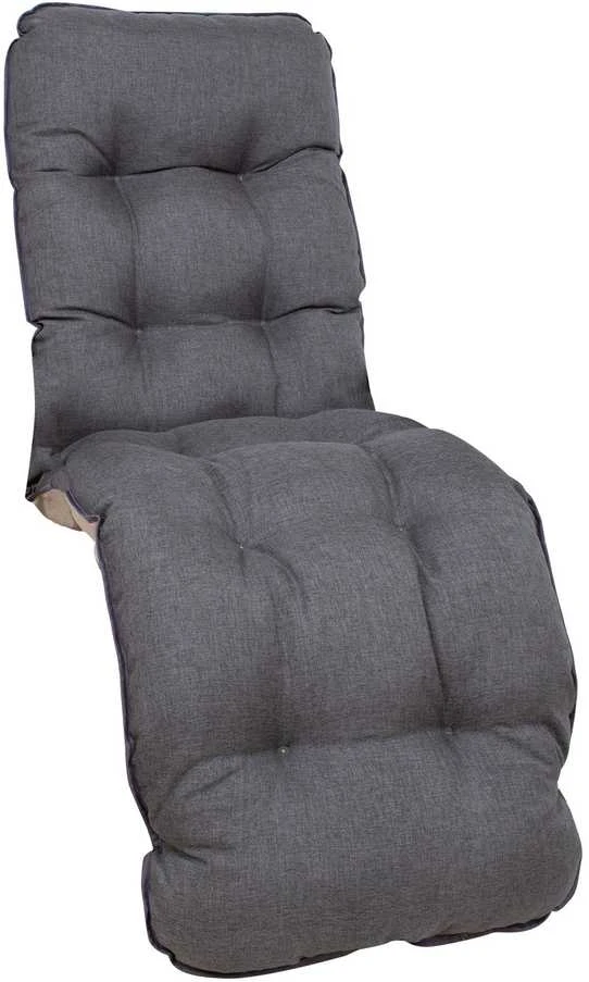 Home4You Gulto paklotėlis OHIO-2 Atsparus vandeniui, 55x190xH2,5cm, tamsiai pilka