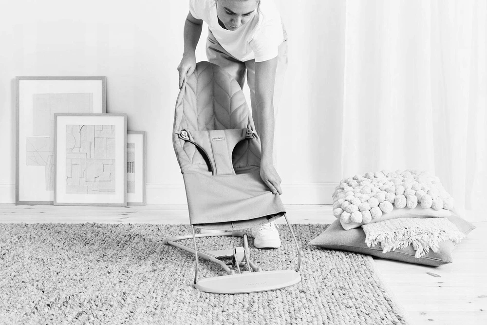 Gultuko užvalkalas BabyBjörn Woven, dusty pink