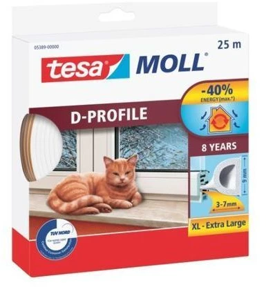 TESA USZCZELKA BRĄZ E - 100m 9mm