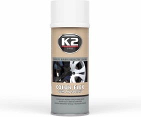 Gumuoti dažai Color Flex K2, Balta