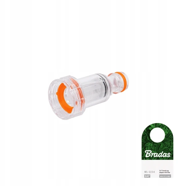 GW3/4' čiaupo jungtis su BRADAS WL-2234 filtru