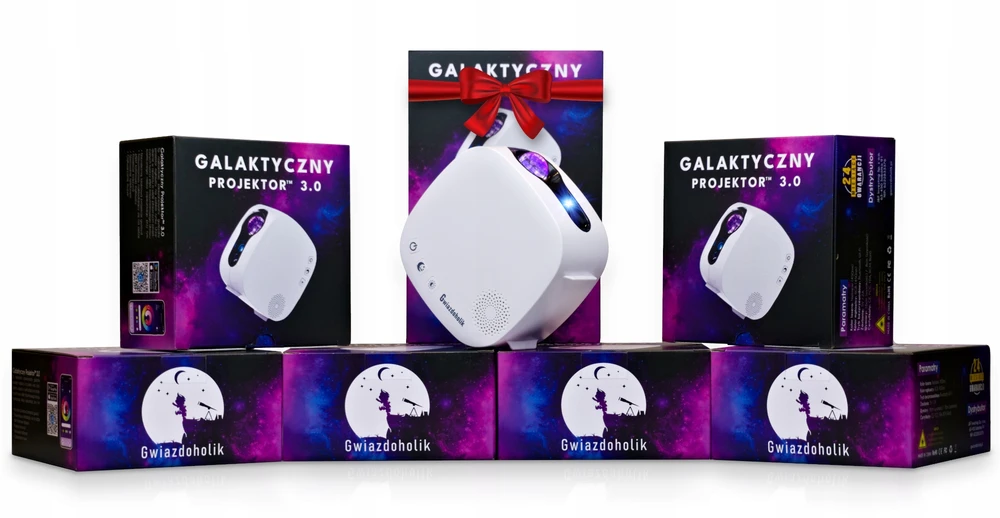 Gwiazdoholik Galactic Star Projektorius 3.0 (3D) 4K – Mėlynas LASER
