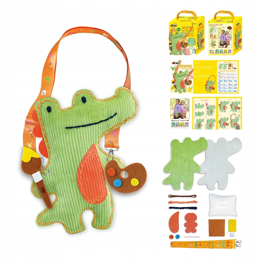 Gyvūnas draugas siuvimui - Arty Crocodile - Avenir