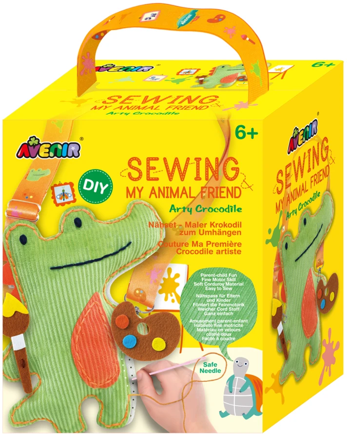 Gyvūnas draugas siuvimui - Arty Crocodile - Avenir