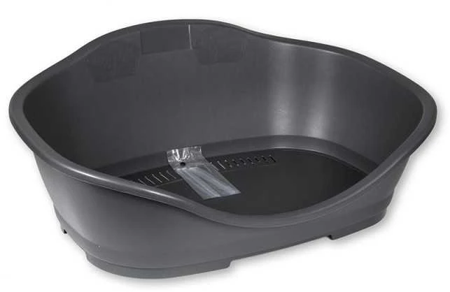 Stefanplast Gyvūno guolis 80,5x55x32 cm pilkas (katėms, vidut. šunims) SLEEPER 3