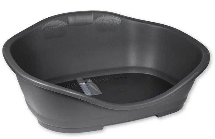 Stefanplast Gyvūno guolis 88x62x35,5 cm pilkas (vidut., dideliems šunims) SLEEPER 4