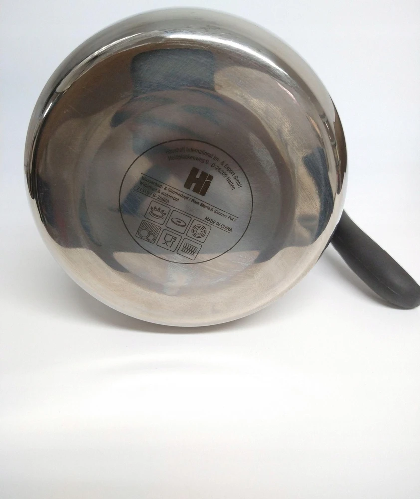 HI H-I Dvisienis pieno puodas, 1,2L
