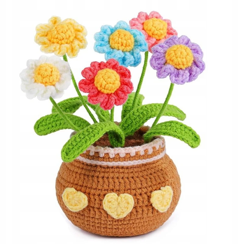 Habarri Nėrimo rinkinys Hobby Flowers Garden Spalvingi astrai