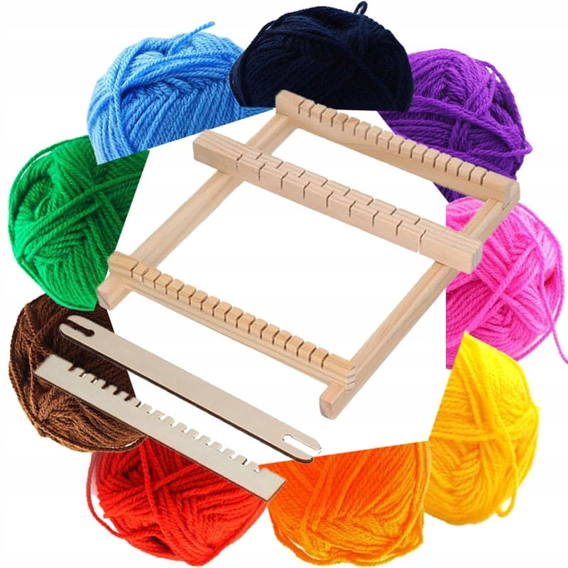 Habarri WEAVING LOOM Fabric Creation Creative Kit DIY Gift Handicraft