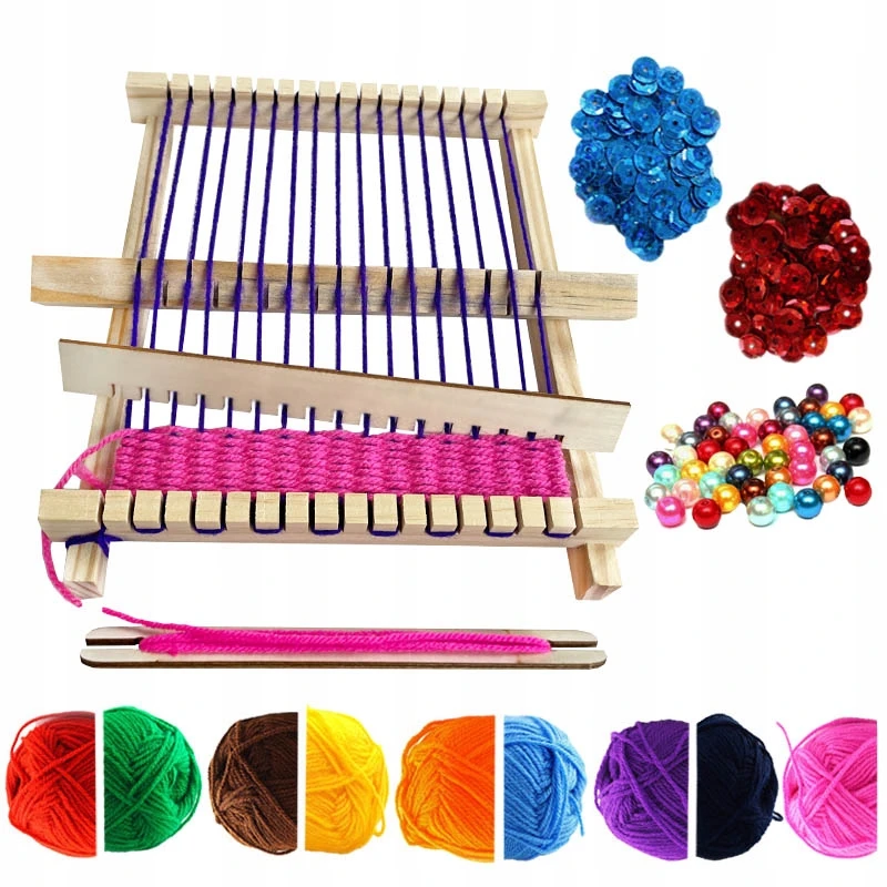 Habarri WEAVING LOOM Fabric Creation Creative Kit DIY Gift Handicraft