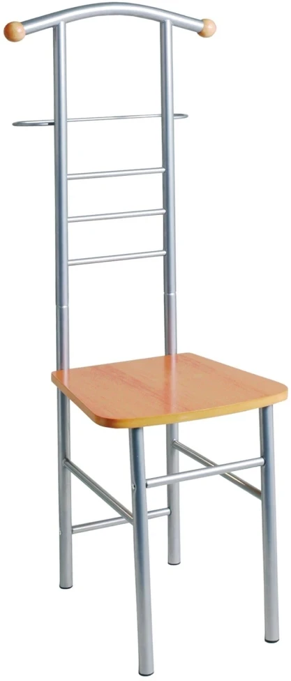 Haku kėdė MDF, plieno sidabras 1 vnt.