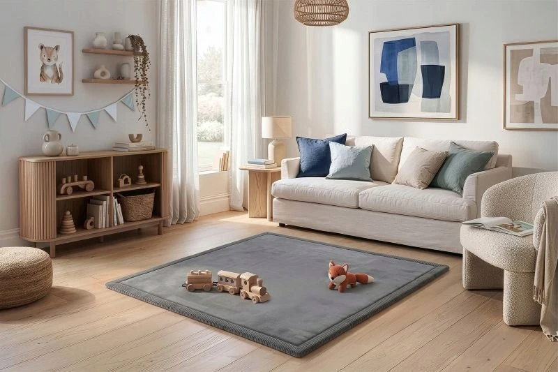 HAKUNA MATTE Mata piankowa vaikams Coral Velvet su pianką 127cm