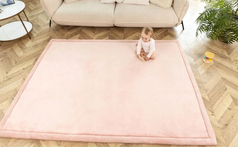 HAKUNA MATTE Mata piankowa vaikams Coral Velvet su pianką memory 200x150