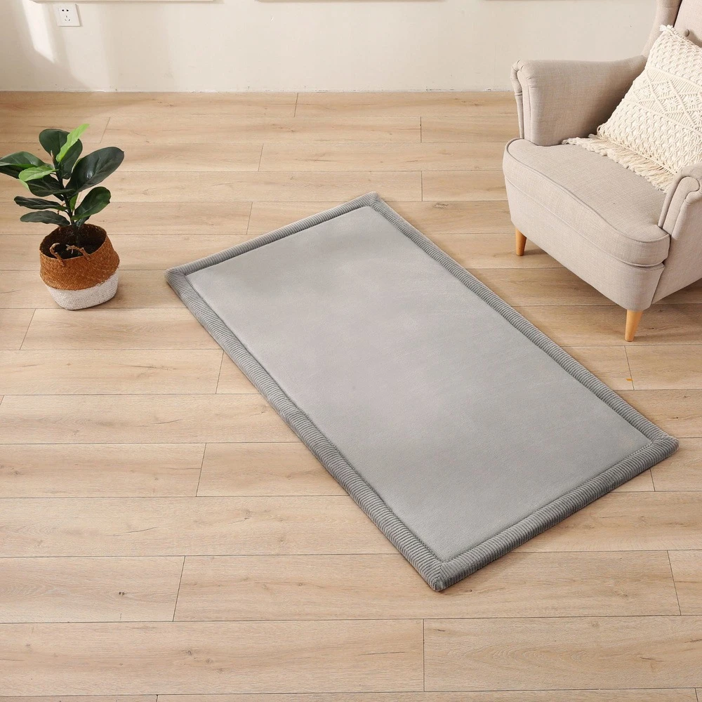 HAKUNA MATTE Mata piankowa vaikams Coral Velvet su pianką memory 150 x 80