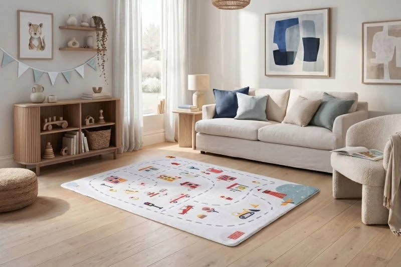 HAKUNA MATTE Mata piankowa vaikams Coral Velvet su pianką memory 160x120