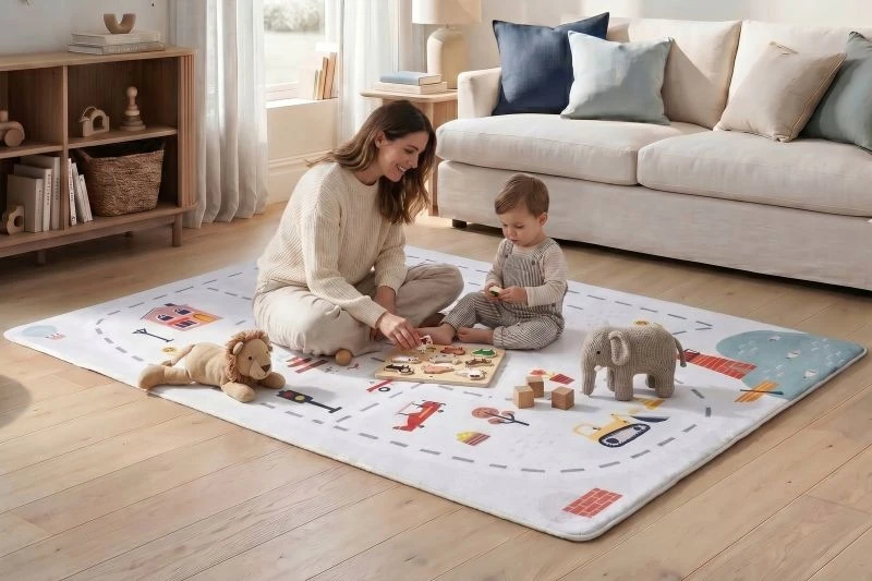 HAKUNA MATTE Mata piankowa vaikams Coral Velvet su pianką memory 160x120