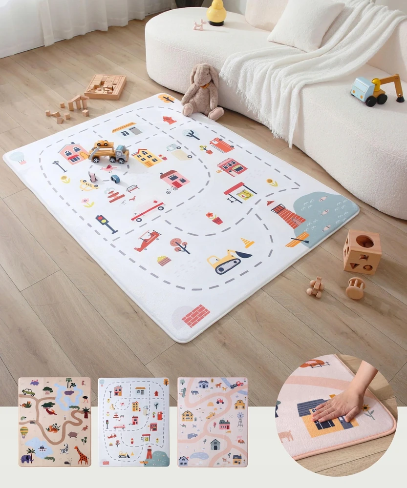 HAKUNA MATTE Mata piankowa vaikams Coral Velvet su pianką memory 160x120