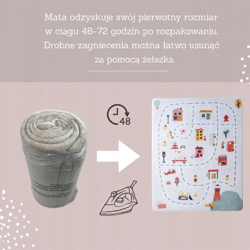 HAKUNA MATTE Mata piankowa vaikams Coral Velvet su pianką memory 160x120
