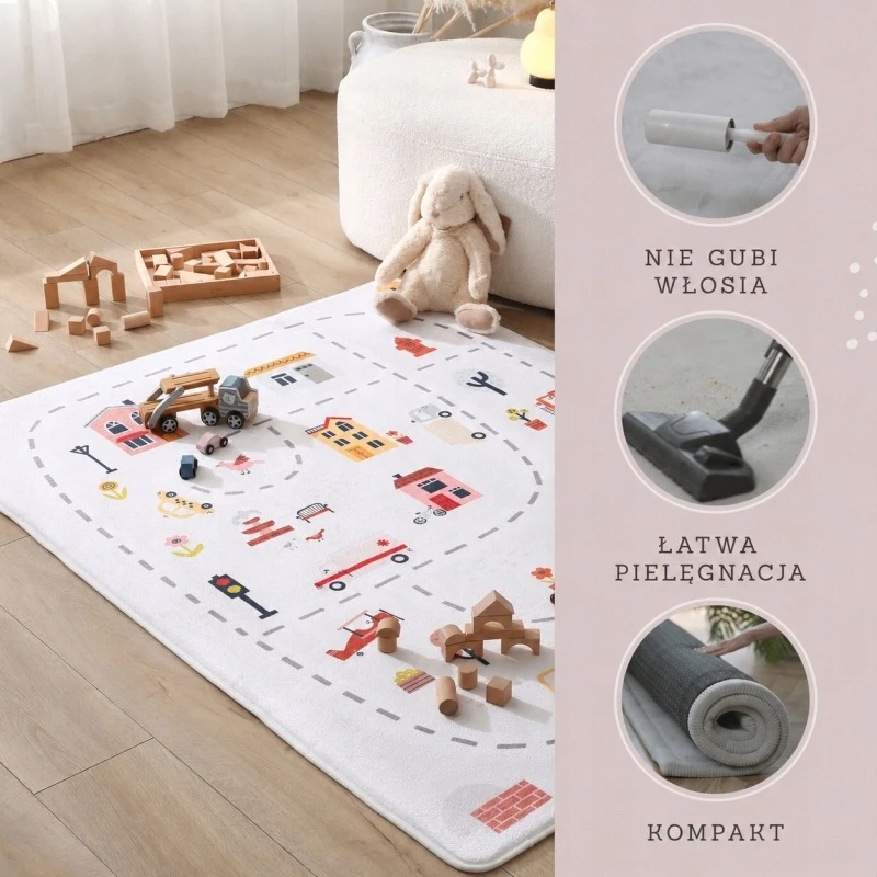 HAKUNA MATTE Mata piankowa vaikams Coral Velvet su pianką memory 160x120