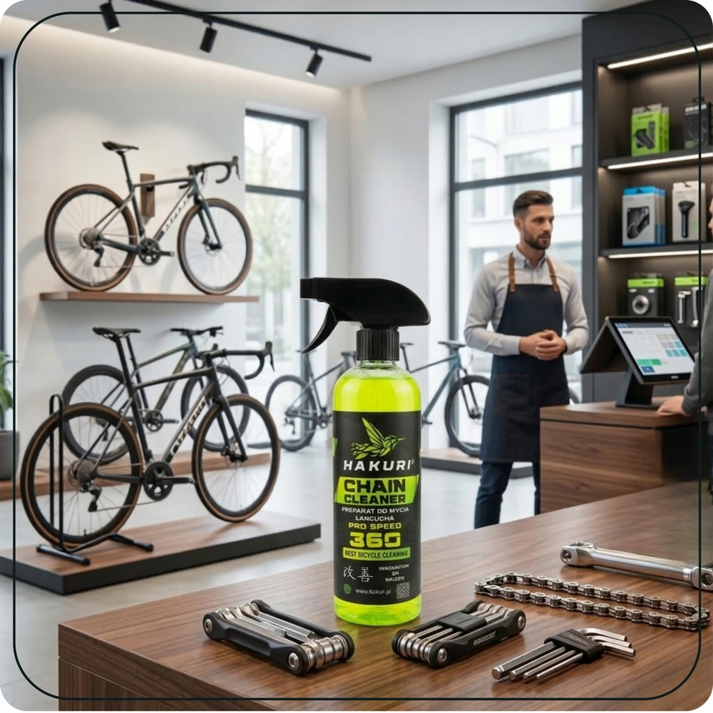 Hakuri CERAMIC WAX dviračių grandinės tepalas CLEANER RIEBALŲ ŠEPETĖLIS