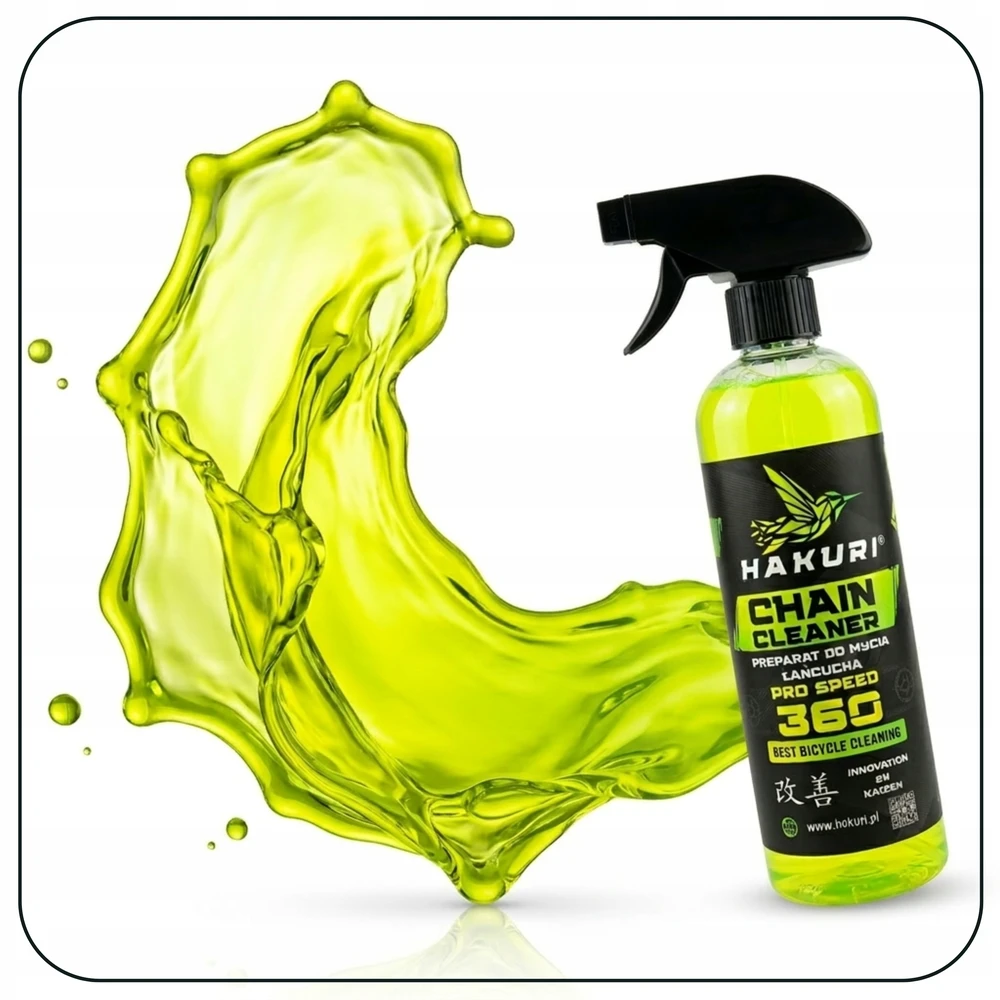 Hakuri CERAMIC WAX dviračių grandinės tepalas CLEANER RIEBALŲ ŠEPETĖLIS