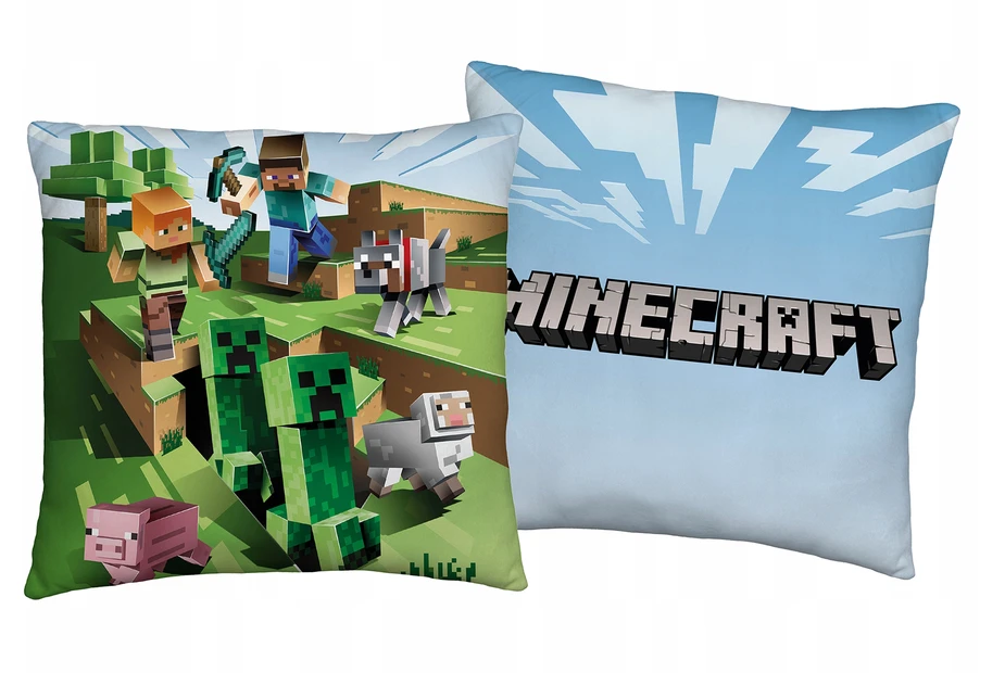 Halantex Minecraft patalynė 160 x 200 cm + 70 x 80 cm