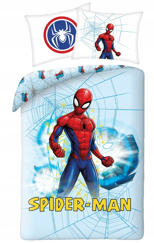 Halantex Vaikiškas patalynės komplektas Spiderman 140x200, 2 dalių