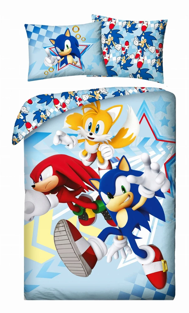Halantex Vaikiškas patalynės komplektas Sonic, 140x200, 2 dalių