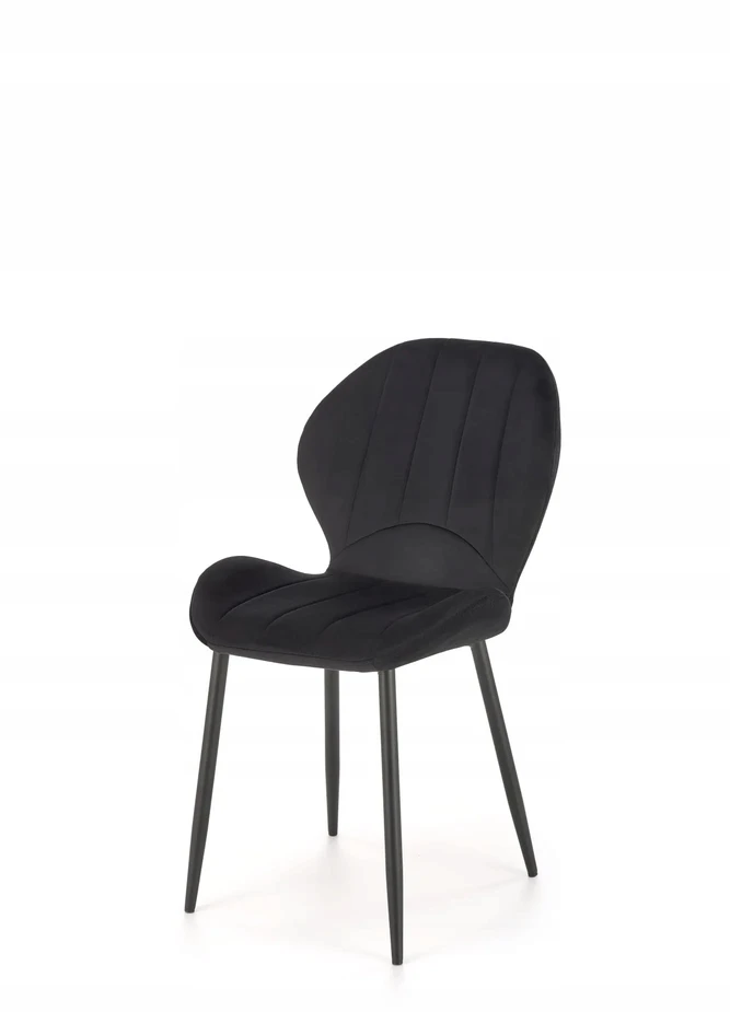Halmar 4-ių kėdžių komplektas K538, juodas